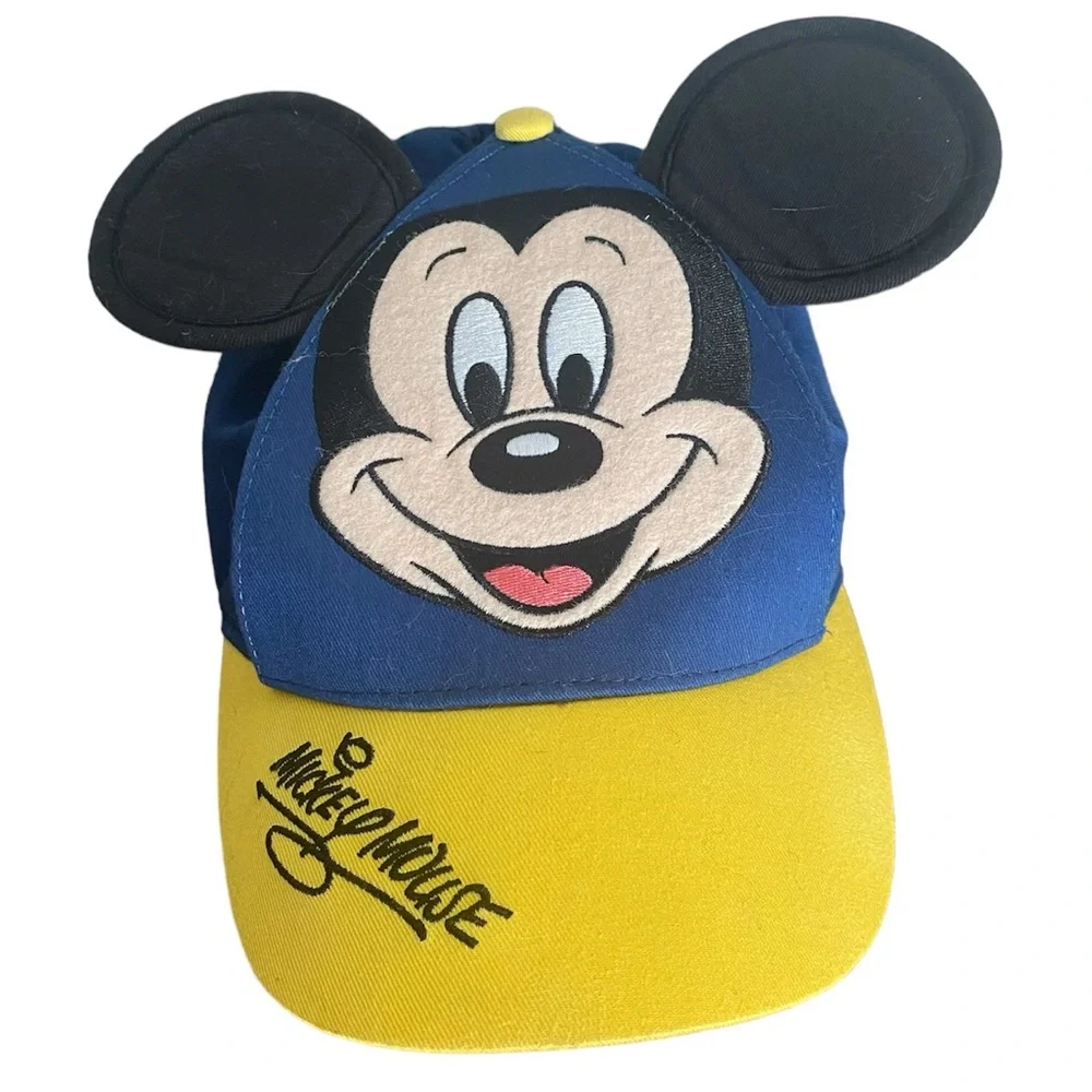 Walt Disney World Mickey Mouse Ears Adjustable Back Hat, Youth OS